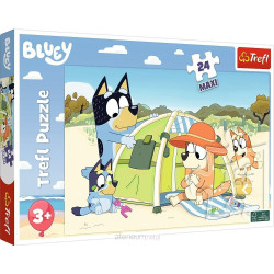 Puzzle 24 Maxi Wspaniały dzień Bluey TREFL