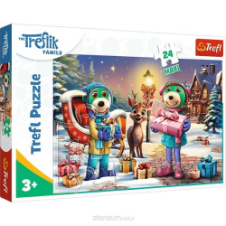 Puzzle Maxi 24 Zimowy czas z Treflikam TREFL