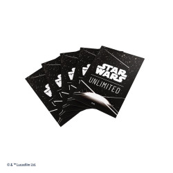 Gamegenic: Star Wars Unlimited - Art Sleeves - Card Back White