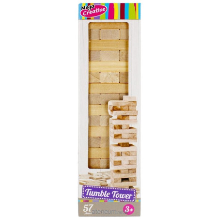 Gra Wieża drewniana - Mega Creative