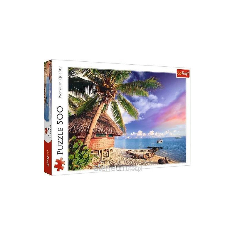 Puzzle 500 Wyspa Bora-Bora TREFL