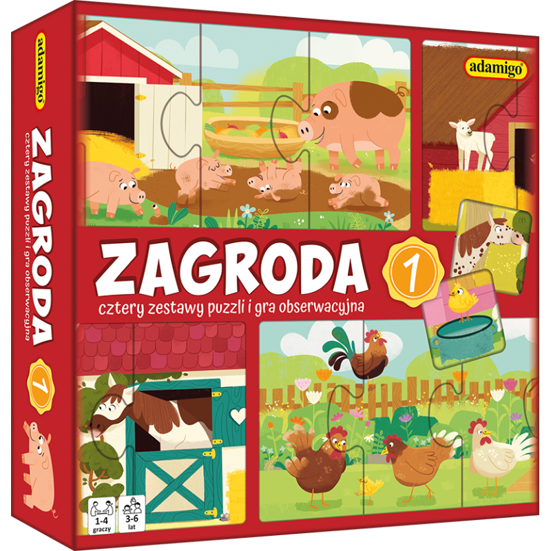Zagroda 1 puzzle obserwacyjne