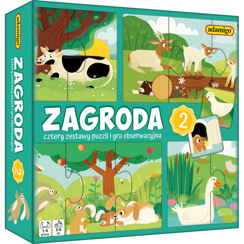 Zagroda 2 puzzle obserwacyjne