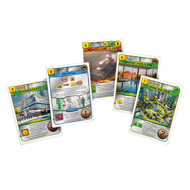 Terraformacja Marsa: Zestaw dodatkowy #11 (5 kart)