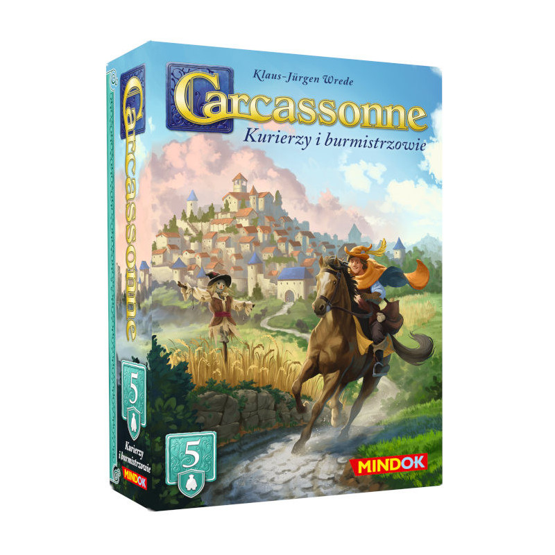 Carcassonne: Kurierzy i burmistrzowie (trzecia edycja)
