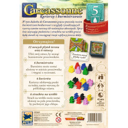 Carcassonne: Kurierzy i burmistrzowie (trzecia edycja)