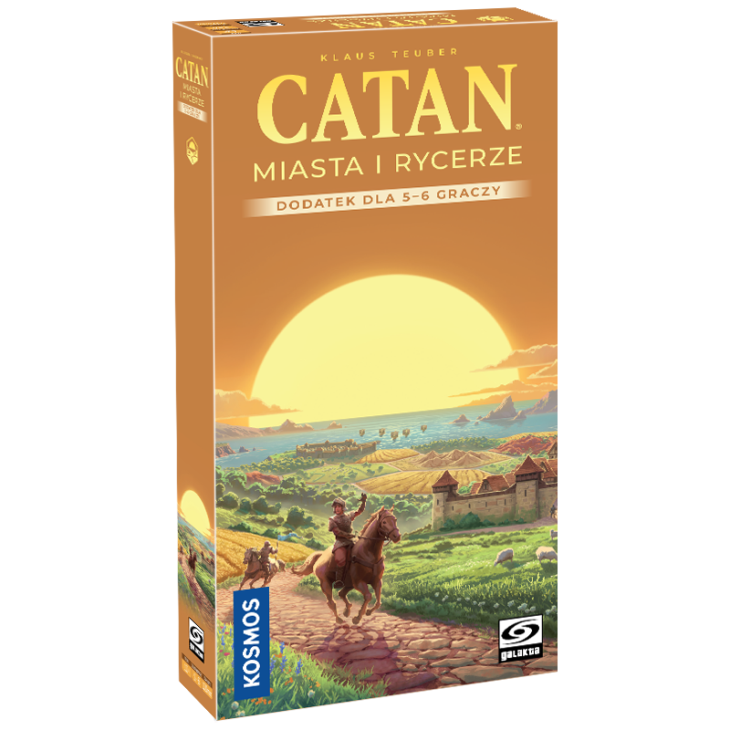 Catan: Miasta i Rycerze - dodatek 5/6 graczy (2025)