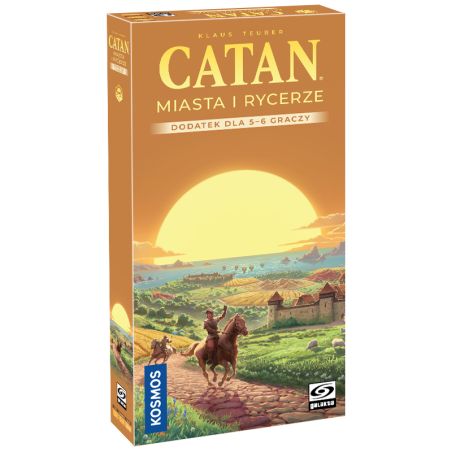 Catan: Miasta i Rycerze - dodatek 5/6 graczy (2025)