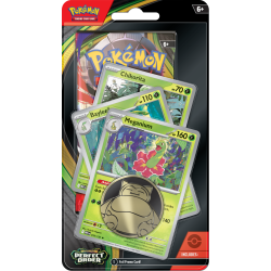 Pokemon TCG: Perfect Order Checklane Blister Chikorita, Bayleef, Megan