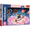 Puzzle 100 Jamnik na rakiecie TREFL
