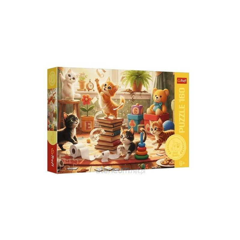 Puzzle 160 Kocie psoty TREFL