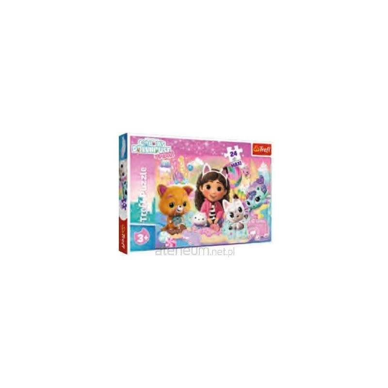 Puzzle 24 Maxi Koci świat Gabby TREFL