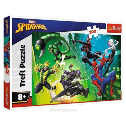 Puzzle 300 W pajęczej sieci Spiderman TREFL
