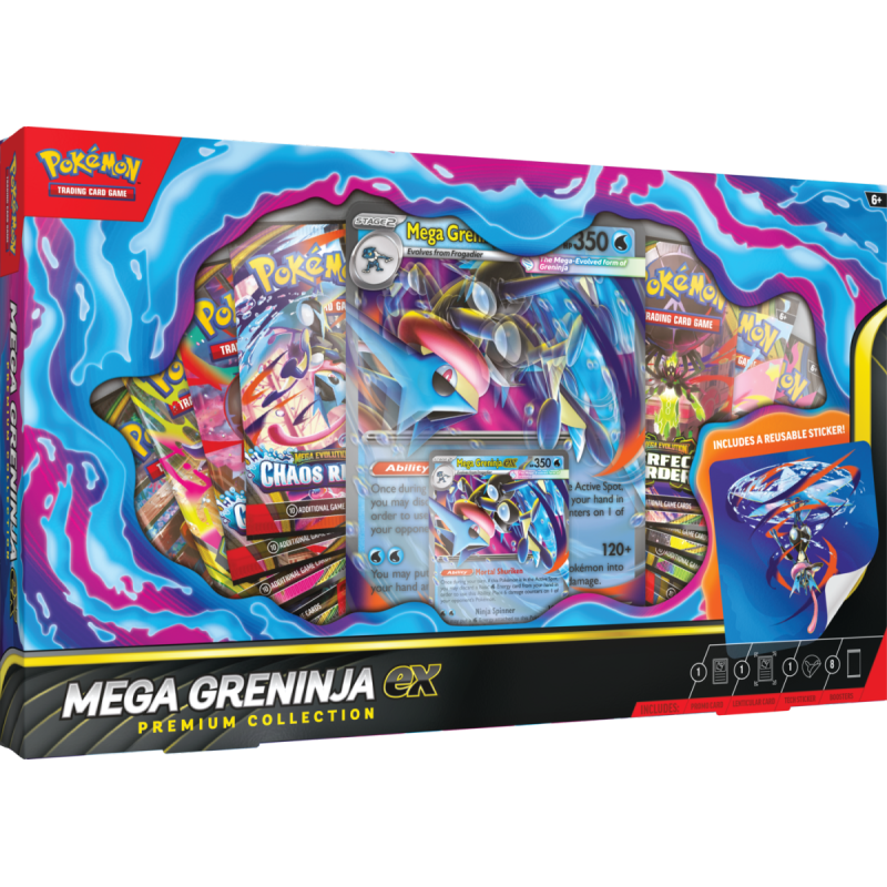 Pokemon TCG: Mega Greninja ex Premium Collection