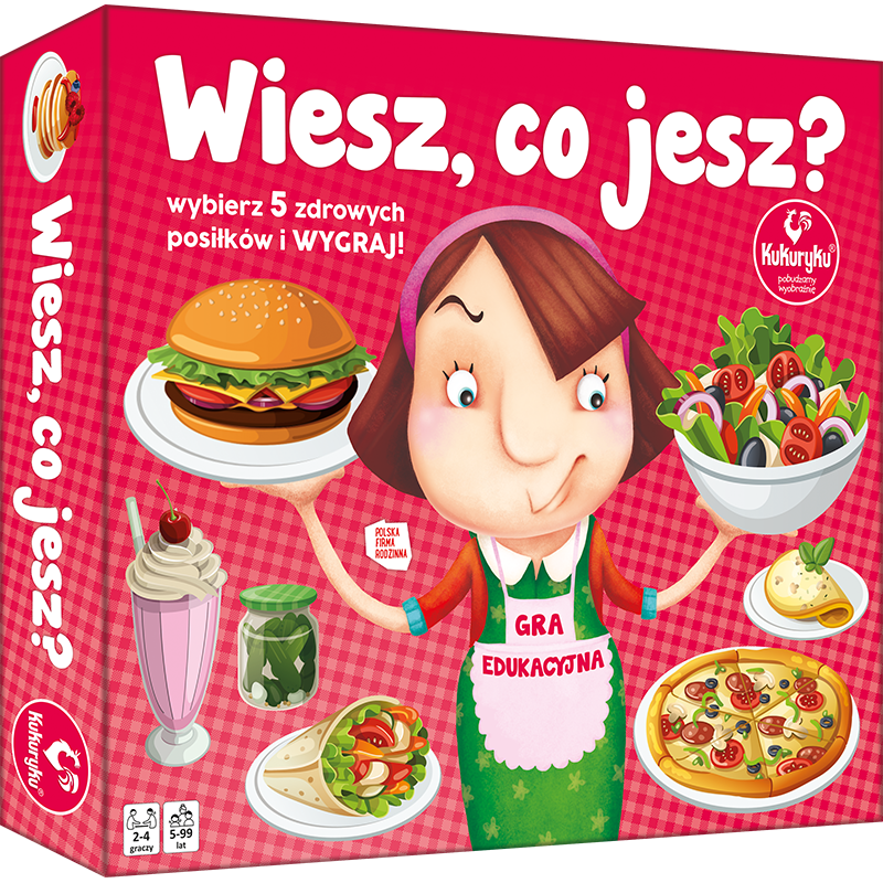 Wiesz, co jesz? - Gryplanszowe24.pl - sklep