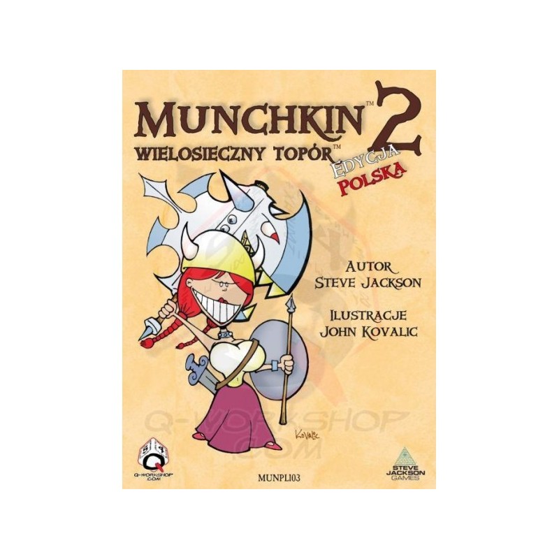 Munchkin 2 - Wielosieczny Topór - Gryplanszowe24.pl - sklep