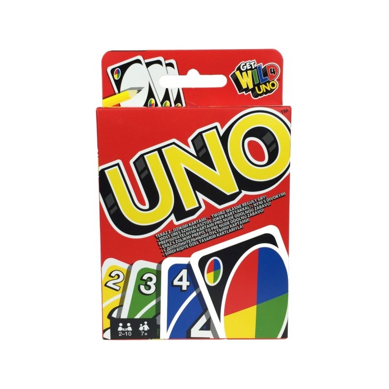 Uno: Get Wild 4 Uno - Gryplanszowe24.pl - sklep