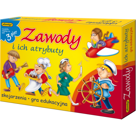 ZAWODY I ICH ATRYBUTY - Gryplanszowe24.pl - sklep