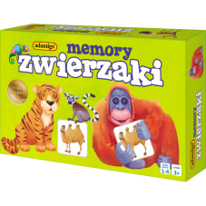 Mini zwierzaki - adamigo memory  - Gryplanszowe24.pl - sklep