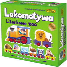 Lokomotywa - Literkowe zoo - Gryplanszowe24.pl - sklep