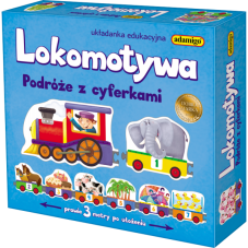 Lokomotywa - Podróże z cyferkami - Gryplanszowe24.pl - sklep