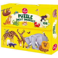 Puzzle - Świat zwierząt - Gryplanszowe24.pl - sklep