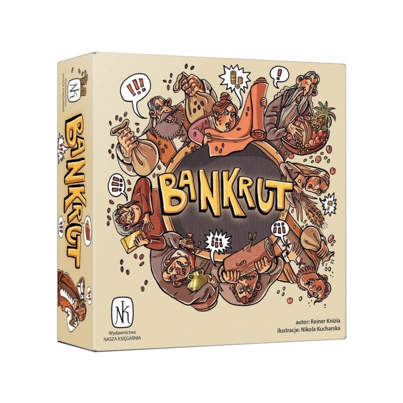 Bankrut - Gryplanszowe24.pl - sklep z grami planszowymi, najlepsze gry planszowe, gry edukacyjne dla dzieci, planszówki.