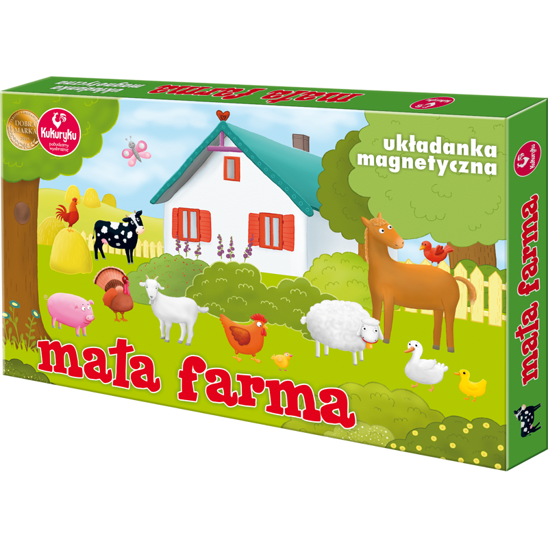 Mała Farma - układanka magnetyczna - Gryplanszowe24.pl - sklep