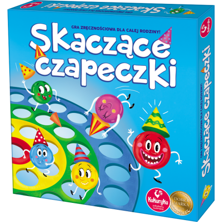 Skaczące Czapeczki - Gryplanszowe24.pl - sklep