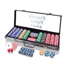 Piatnik Poker - Alu-Case - 500 żetonów 14g - Gryplanszowe24.pl - sklep
