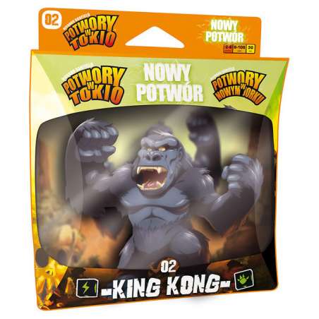 Potwory w Tokio: Nowy potwór - King Kong - Gryplanszowe24.pl