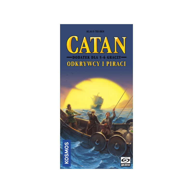 Catan: Odkrywcy i Piraci – Dodatek dla 5-6 graczy - Gryplanszowe24.pl - sklep