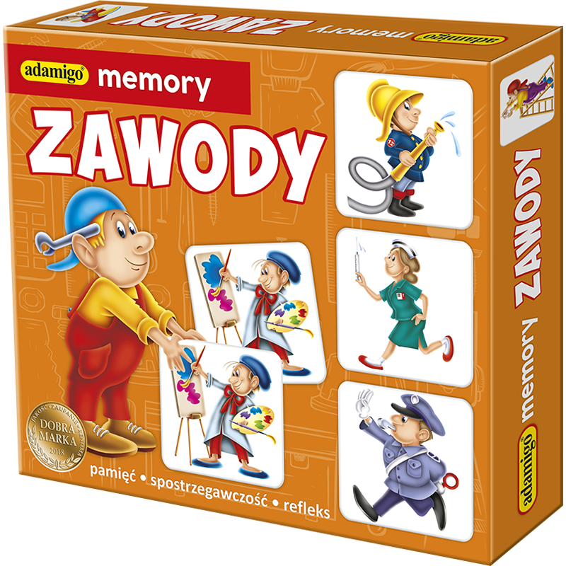 ZAWODY - adamigo memory - Gryplanszowe24.pl - sklep