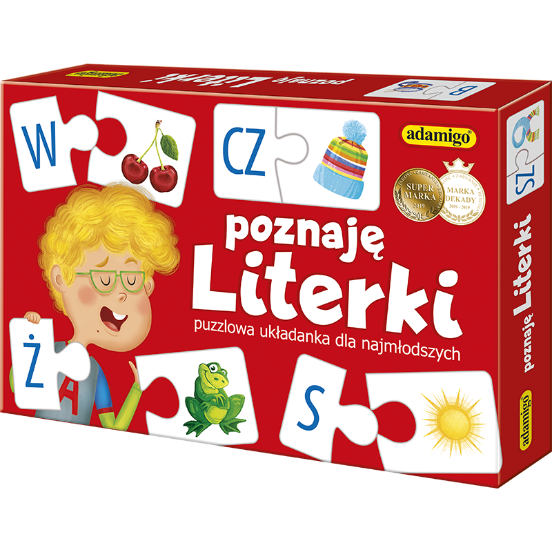 Poznaję Literki - Gryplanszowe24.pl - sklep