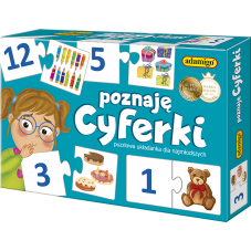 POZNAJĘ CYFERKI - Gryplanszowe24.pl - sklep