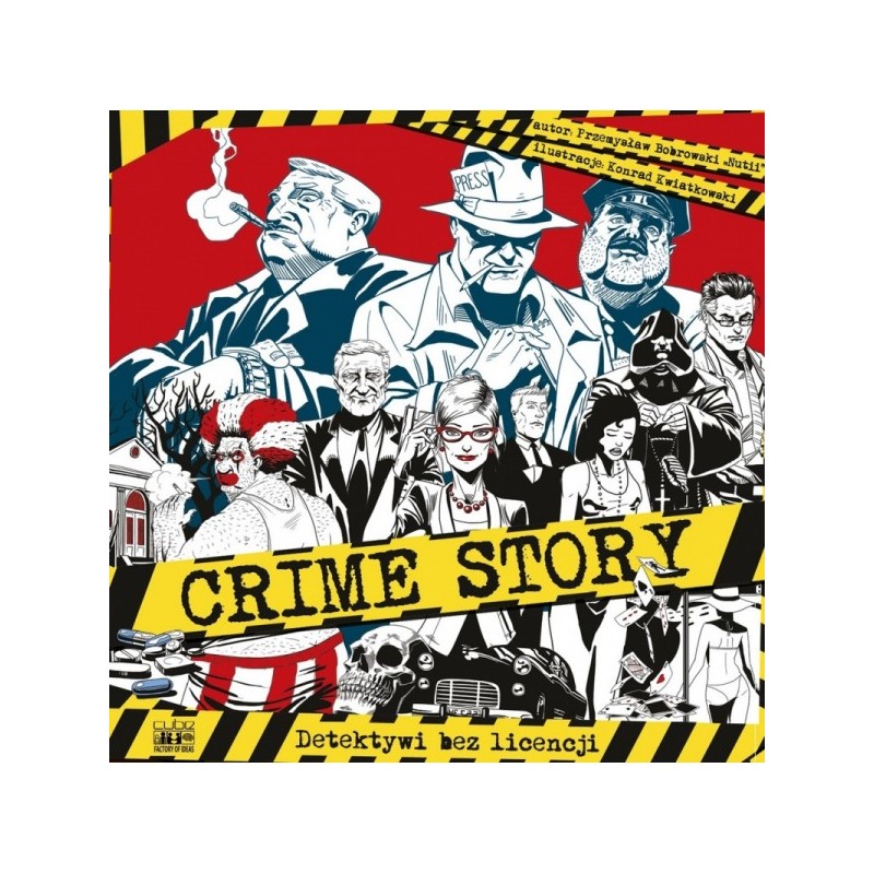 Crime Story - Detektywi bez Licencji - Gryplanszowe24.pl - sklep