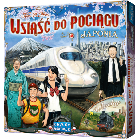 Wsiąść do Pociągu: Kolekcja Map 7 - Japonia i Włochy - Gryplanszowe24.pl
